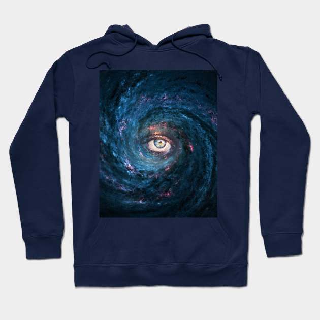 Eye of the Galaxy Hoodie by DreamCollage